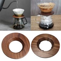Coffee Filter Stand Pour Over Filter Stand Cone Coffee Dripper Holder Rack Wooden Tea Strainer Holder Easy to Use Durable