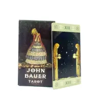 John Bauer ไพ่ทาโรต์โต๊ะปาร์ตี้แบบสบาย ๆ ความบันเทิงกระดานเกมครอบครัว Fuxing อารมณ์ทำนายโชคชะตาเกมกระดาน