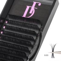 【cw】 0.03-0.07mm C/D Curl EyeLash Extensions Lashes False Eyelashes Hair to Makeup !