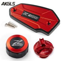 For Kawasaki Z900 Z 900 2017-2020 2021 2022 Motorcycle Front and Rear Brake Fluid Caps and Oil Filler Cap Protection Accessories