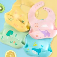 【CW】 Silicone Baby Bibs