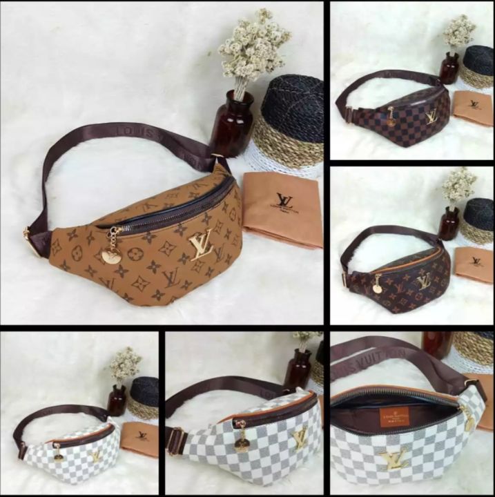 WAIST BAG LV / TAS PINGGANG WANITA