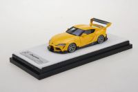 YM Model 1/64 Pandem supra A90 in Gloss yellow and light yellow limited 399 Pcs Hand Build resin car model IN STOCK NOW