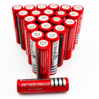 แพค 2 ก้อน ถ่านชาร์จ ถ่าน 18650 3.7V 8800mAh Li-ion Ultrafire ของแท้