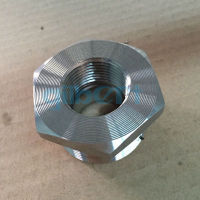 1/2 "Npt X 3/8" Npt ตัวเมีย304สแตนเลสรีดปลายบากท่อน้ำมันแก๊ส3000 Psi