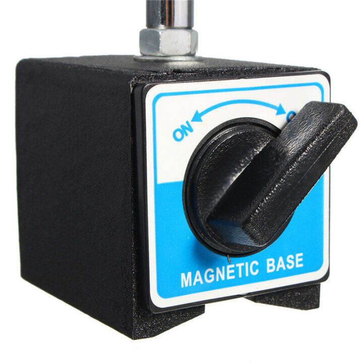 magnetic-base-ฐานแม่เหล็กจับไดอัลเกจ-ปรับละเอียด-ฐานแม่เหล็กพร้อมการปรับแบบละเอียดมาตรวัดตัวบ่งชี้การทดสอบหน้าปัดขนาดใหญ่สากลที่วางขาตั้งแม่เหล็กสำหรับการสอบเทียบอุปกรณ์