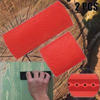 【YF】❣◄▼  2 Pieces Rubber Paint Imitation Wood Graining Pattern Wall Texture Grain Brushes Scraper Painting Too