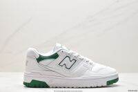 New Balance-NB550 Retro Versatile Increase Comfort Mens and Womens Sports Shoes Low Top Casual Shoes Korean WL550RA Lightweight Single Size Top Cowhide Rubber Anti slip Sole