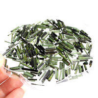 10Ctpack Rare Natural Green Tourmaline Gemstones Rough Fine Jewelry Minerals Ring Making Necklace Mounting Diy Collection