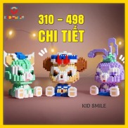 Xếp hình 310 đến 498 chi tiết  loại nhỏ dày 3mm  PHÙ HỢP VỚI TRẺ TỪ 6 TUỔI