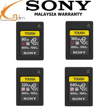 Carte XQD / CF Express Sony CARTE CF EXPRESS Type A 160GB