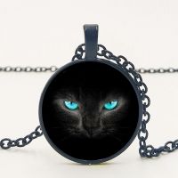 【YF】☂☽¤  New Exquisite Accessories Alloy Glass Eyes Pendant Necklace Photo Custom