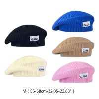 ถัก Beret หมวก Newsboy หมวกจิตรกรหมวกผู้หญิง Balmorial หมวกภาษาฝรั่งเศสคำ Beret หมวก Slouchy Beret หมวก NewsBoy หมวกแฟชั่น Dropship