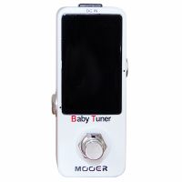 【LZ】◆  Mooer mtu1 bebê pedal afinador pedal pedal pedal true bypass alta precisão afinação pedaleira efeito guitarra tuner elétrica guitarras