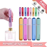 ● 5ml Portable Mini Refillable Perfume Bottle With Spray Scent Pump Home Travel Empty Cosmetic Containers Spray Atomizer Bottles