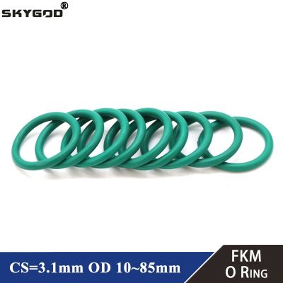 【CW】 10pcs O 3.1mm 10   85mm Gasket Insulation Temperature Resistance Fluorine Rubber