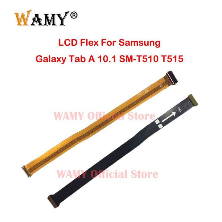 จอแอลซีดีแสดงผลสายเคเบิ้ลยืดหยุ่นสำหรับ-galaxy-tab-a-samsung-10-1-sm-t510-t515ตัวเชื่อมต่อแบบเฟล็กซ์หลักบอร์ด-usb-เชื่อมต่อเมนบอร์ด