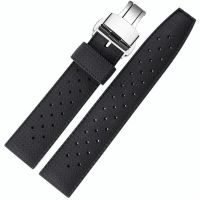 Suitable For Silicone watch band exquisite butterfly buckle rubber