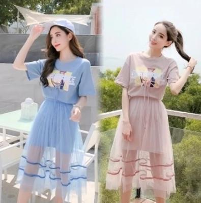 พร้อมส่ง Quilla ชุดเดรสสั้น ชุดเดรสยาว เปลี่ยนสไตล์ได้ 2 แบบ Premium Korean Womens Dress Collection