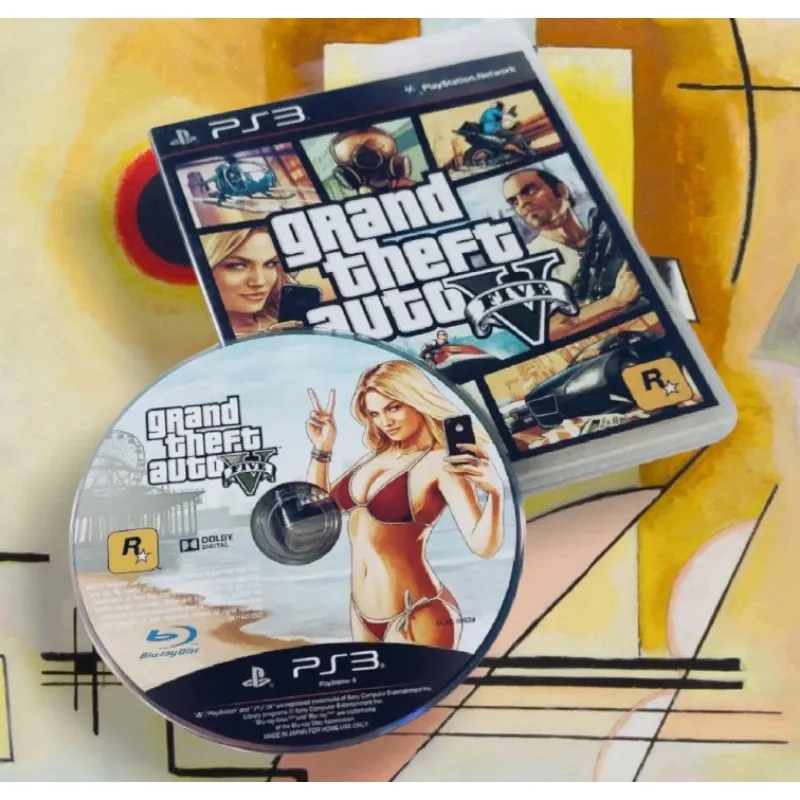 GTA 5 PS3 Game (Rare Highly Demanded Playstation 3 Game)