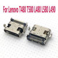 1-10PCS NEW For Lenovo T480 T580 L480 L580 L490 Type-c 24p USB C Charging Port Socket Connector Usb Jack