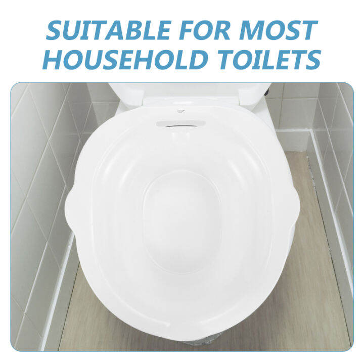 randyorke Sitz Bath Toilet Seat Sink Hemorrhoid Toilet Seat Basin