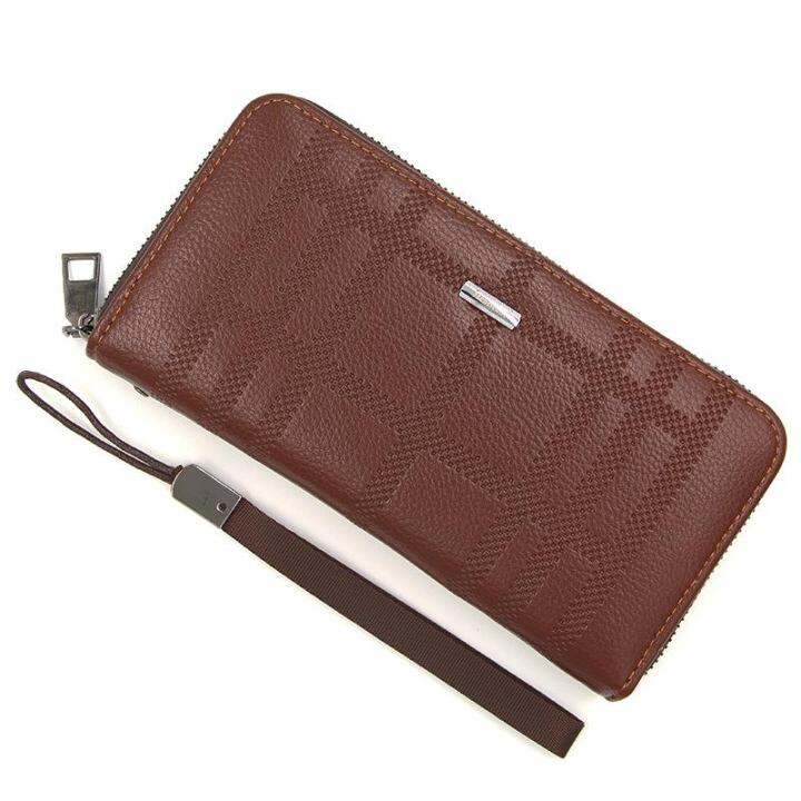 luxury-brand-men-wallets-purse-money-bag-leather-mans-clutch-male-wrist-strap-cartera-hombre-wallet-carteira-masculina-uomo