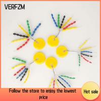 VERFZM SHOP 10PCS แผ่นยางรอง ถั่วที่ลอยได้ เส้นใยป้องกัน หลากสี ทุ่นตกปลาลอยน้ำ อุปกรณ์สำหรับตกปลา อุปกรณ์สำหรับตกปลา อุปกรณ์ตกปลาสำหรับตกปลา