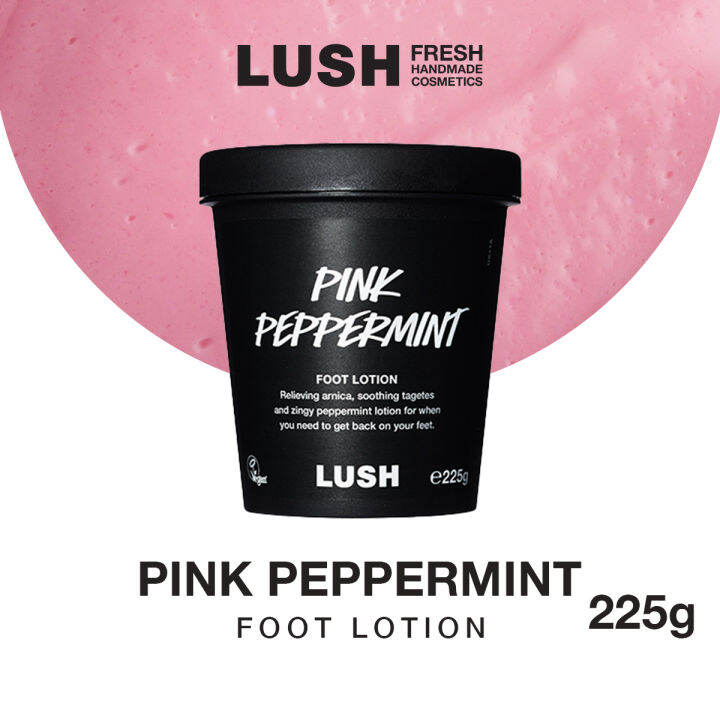 LUSH Pink Peppermint Foot Lotion [Cooling] [Soothing] Lazada PH
