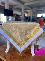 ผ้าปูโต๊ะ, ผ้าคลุมโต๊ะเคียงพระสงฆ์ เทศกาลต่างๆ  (A set of side table cloth)