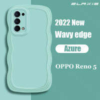 สำหรับ OPPO Reno 5/Reno 5G/Reno 5 Marvel Edition โทรศัพท์มือถือเปลือกใหม่ขนาดใหญ่ขอบหยัก Liquid Drop-Proof ป้องกันปกซิลิโคนนุ่มเปลือกโทรศัพท์มือถือ Reno5 -E11