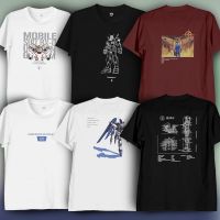 Uniqlo Uniqlo Gundam men and women couple joint T-shirt Mobile Suit Gundam print short-sleeved T-shirt 447507