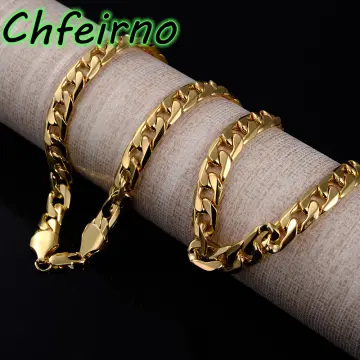 Mens 14k hot sale gold chains