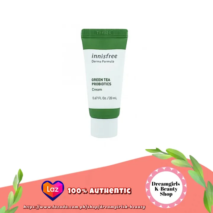 INNISFREE Derma Formula Green Tea Probiotics Cream 20ml Lazada PH