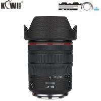 Kiwi Camera Body Sticker Anti-Scratch Protective Skin Film Fit For Canon RF 24-105Mm F/4L IS USM Lens Matrix Black