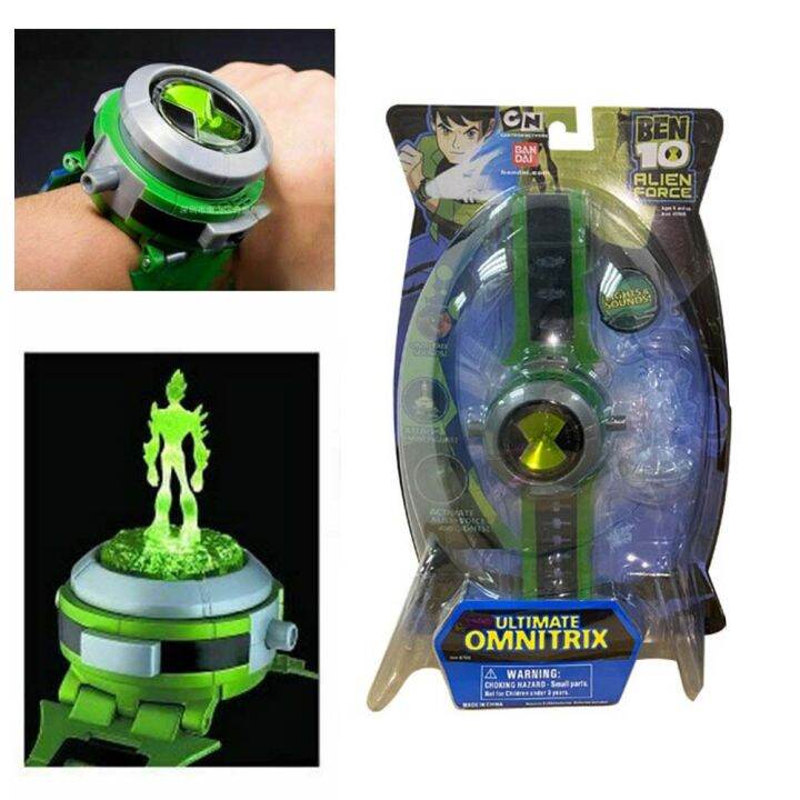 Omnitrix Watch Ben10, Bandai Action Figure, Omnitrix Projector