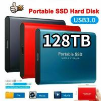 2023 USB3.1ความเร็วสูง500GB 2TB 4TB 8TB 8TB SSD พกพาขนาด2.5นิ้ว16TB 32TB 64ฮาร์ดดิสก์ TB สำหรับแล็ปท็อป PS4