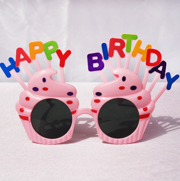 VFM Happy Birthday Eyeglasses Photo Booth Props Costume Supplies