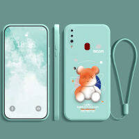 เคสโทรศัพท์ samsung a20s ยางนิ่ม กันกระแทก กันน้ำ กันลื่น ฝาหลัง คลุมเต็มขอบ ไม่เบียด ฟิล์มมือถือ เคสใส่เลนส์ ลายการ์ตูนน่ารัก