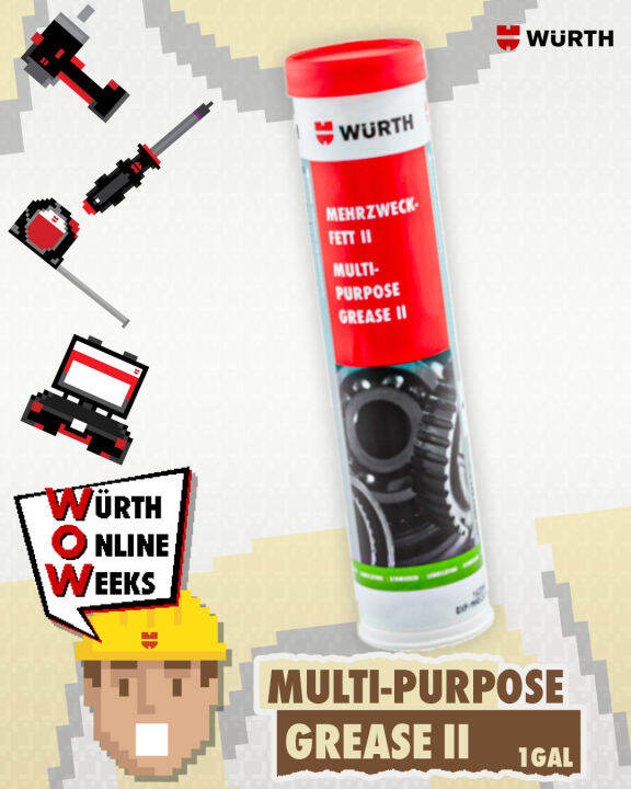 Wurth MultiPurpose Grease II Lazada PH