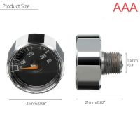 2pcs 25MM 300PSI Micro Air Pressure Gauge for HPA CO2 Tank PCP