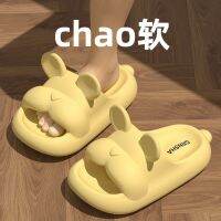 2023 New Slippers To Wear In Summer High-Looking Internet Ins Sandals Household Anti-Skid