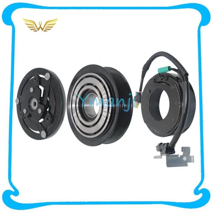A/C Air Conditioning Compressor Clutch Assembly Pulley Hub Bearing Coil