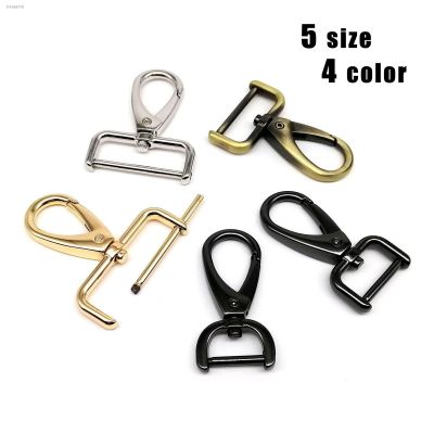 ▨✱► 5pc Metal Detachable Openable Swivel Leather Bag Handbag Shoulder Strap Belt Clasp Trigger Buckle Key Ring Dog Chain Collar Snap