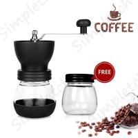 เครื่องบดกาแฟวินเทจ เครื่องบดสมุนไพร บดเมล็ดถั่ว ที่บดเม็ดกาแฟ Coffee Bean Grinder Simpletech