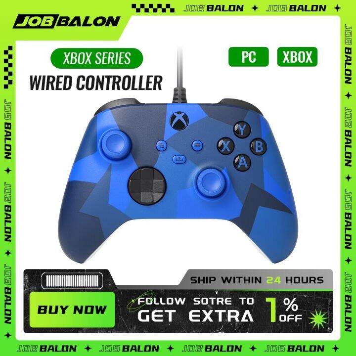 JOB BALON Wired Controller For Xbox Series X S Gamepad Video Game ...