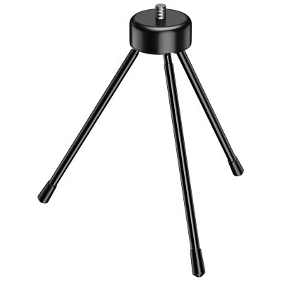 Mini Metal Tripod, Desktop Tripod with 1/4 Inch Screws, Suitable for Projectors and All Cameras