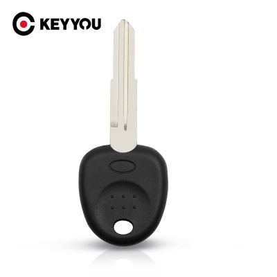 KEYYOU left key blade Transponder Chip key shell case For Hyundai Accent Coupe Getz Elantra Excel Getz Lavita TiburonTucson