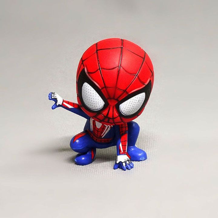 TANFU Kawaii Lucu Untuk Anak-anak Model Koleksi Spiderman Anime Gambar ...