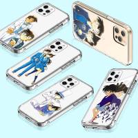 เคสโทรศัพท์ หรับ Samsung A34 M52 A04 M30S A23 M23 M53 M21 A54 M30 A40S A9 A14 A04S M33 Plus อ่อนนุ่ม โปร่งใส ปก T-2 Kudo Shinichi